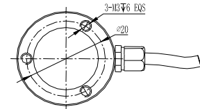 压力传感器CAZF-Y25外形尺寸图3