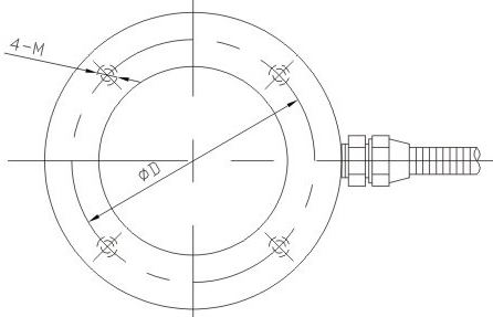 微型压力传感器CAZF-Y51尺寸图2