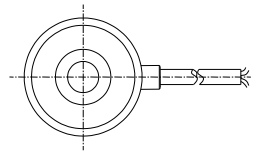 中空型压力传感器CAZF-Y24.9尺寸图2