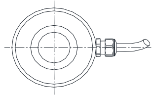 中空型压力传感器CAZF-Y52尺寸图2