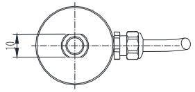 CAZF-LY34拉压力传感器外形尺寸图