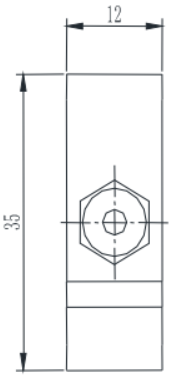 微型拉压力传感器CAZF-LS35尺寸图2 微型拉压力传感器CAZF-LS35尺寸图2
