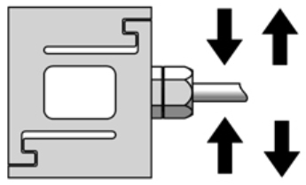 CAZF-LS19.1B拉压力传感器受力方式