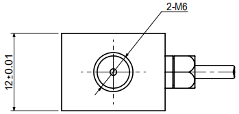 微型S型拉压力传感器CAZF-LS19.1B外形尺寸图2