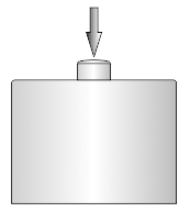 微型压力传感器CAZF-Y8受力方式图