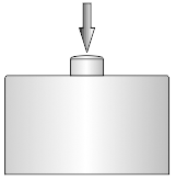 微型压力传感器CAZF-Y10受力方式图