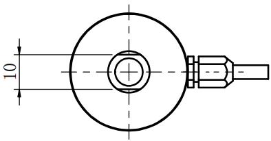 CAZF-LY34拉压力传感器外形尺寸图2