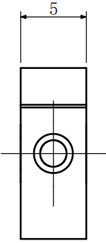 微型拉压力传感器CAZF-LS13尺寸图2